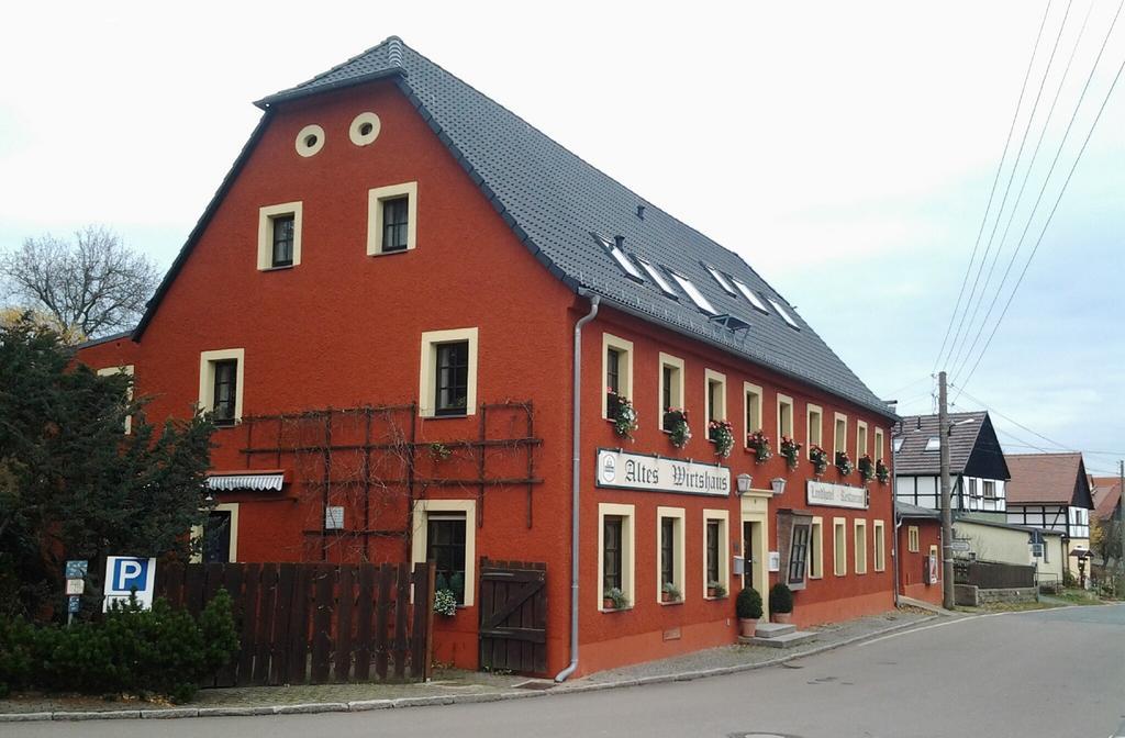 Altes Wirtshaus Foerdergersdorf Bed & Breakfast Tharandt Buitenkant foto